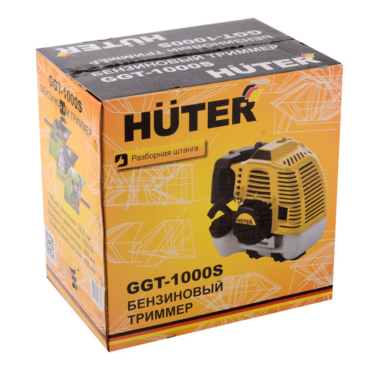 Триммер бензиновый ggt-1000s (1) "huter"