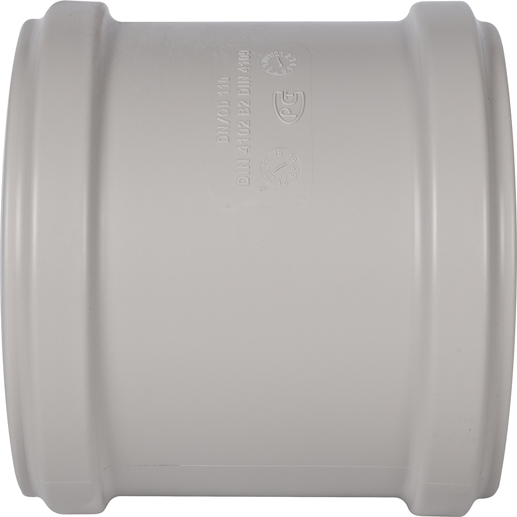 Муфта ремонтная канализационная бесшумная D = 110 мм STOUT