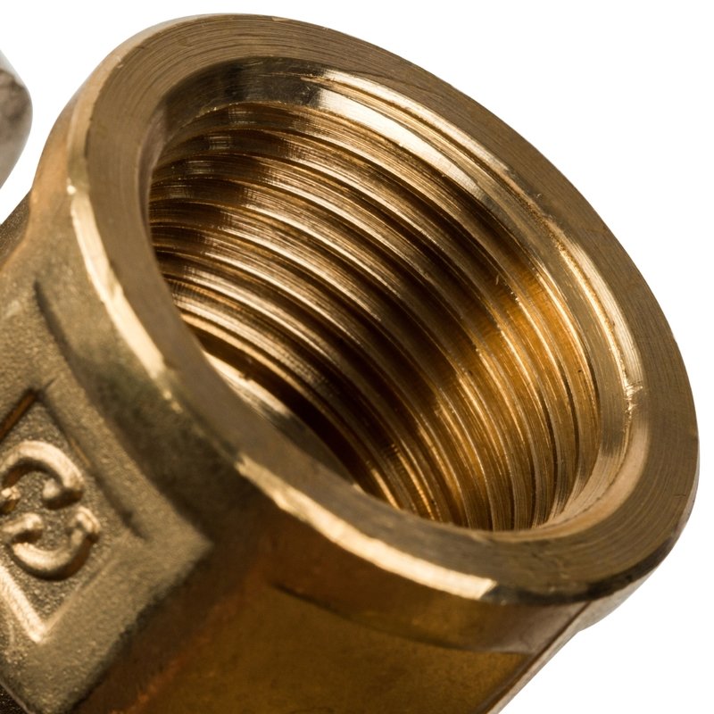 Тройник-переходник 25 x 3/4" ВР аксиальный для труб PE-X STOUT