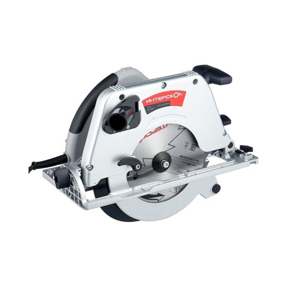Пила циркулярная (дисковая) дп-235/2000м (1/2) "интерскол" 554.1.0.70