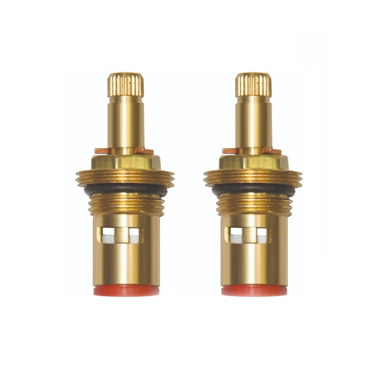 Кран-букса керамика 1/2" 24 шлица psm-1293-24 (набор 2 шт.) (1/150) "псм"