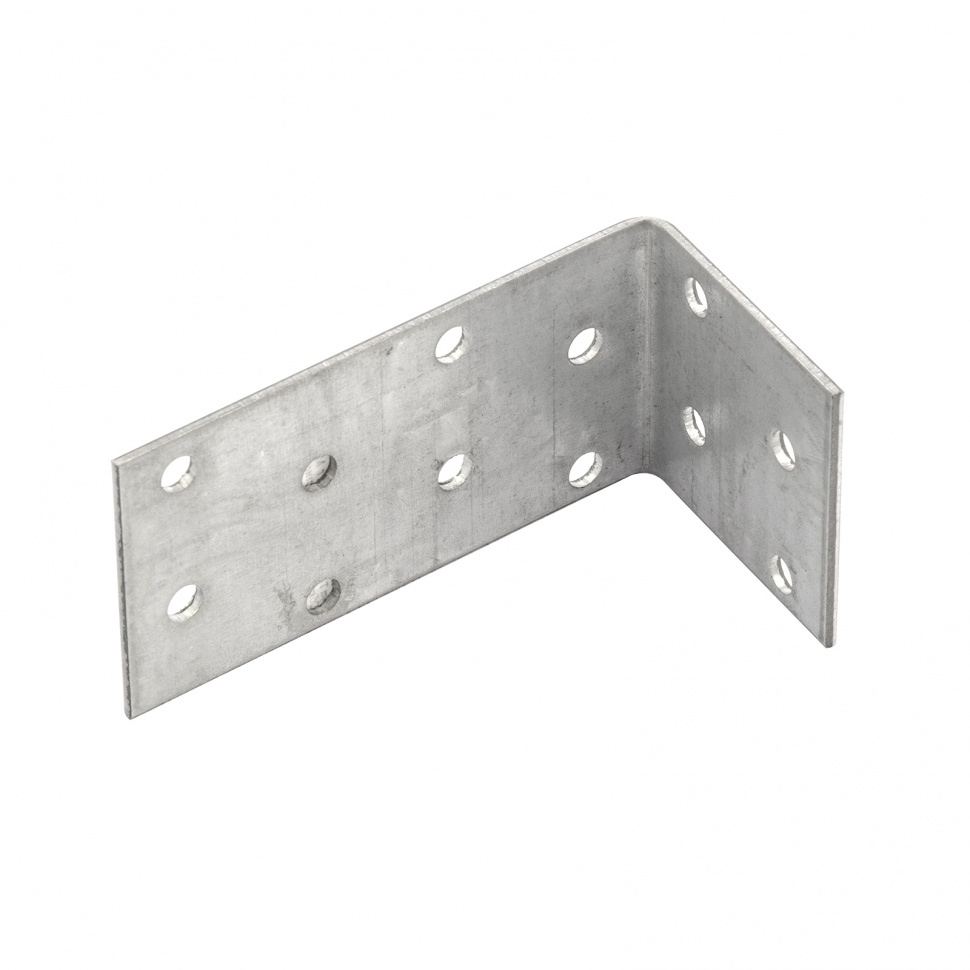 Крепежный уголок анкерный 2 мм, KUL 40 х 80 х 40 мм Сибртех (46435)