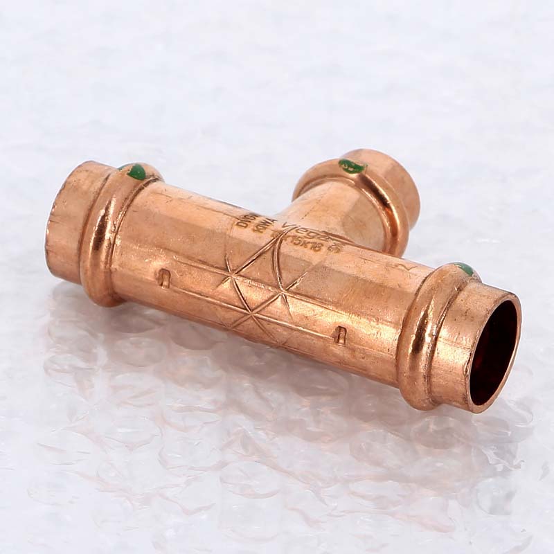 Тройник пресс медный Profipress VIEGA 18x15x18