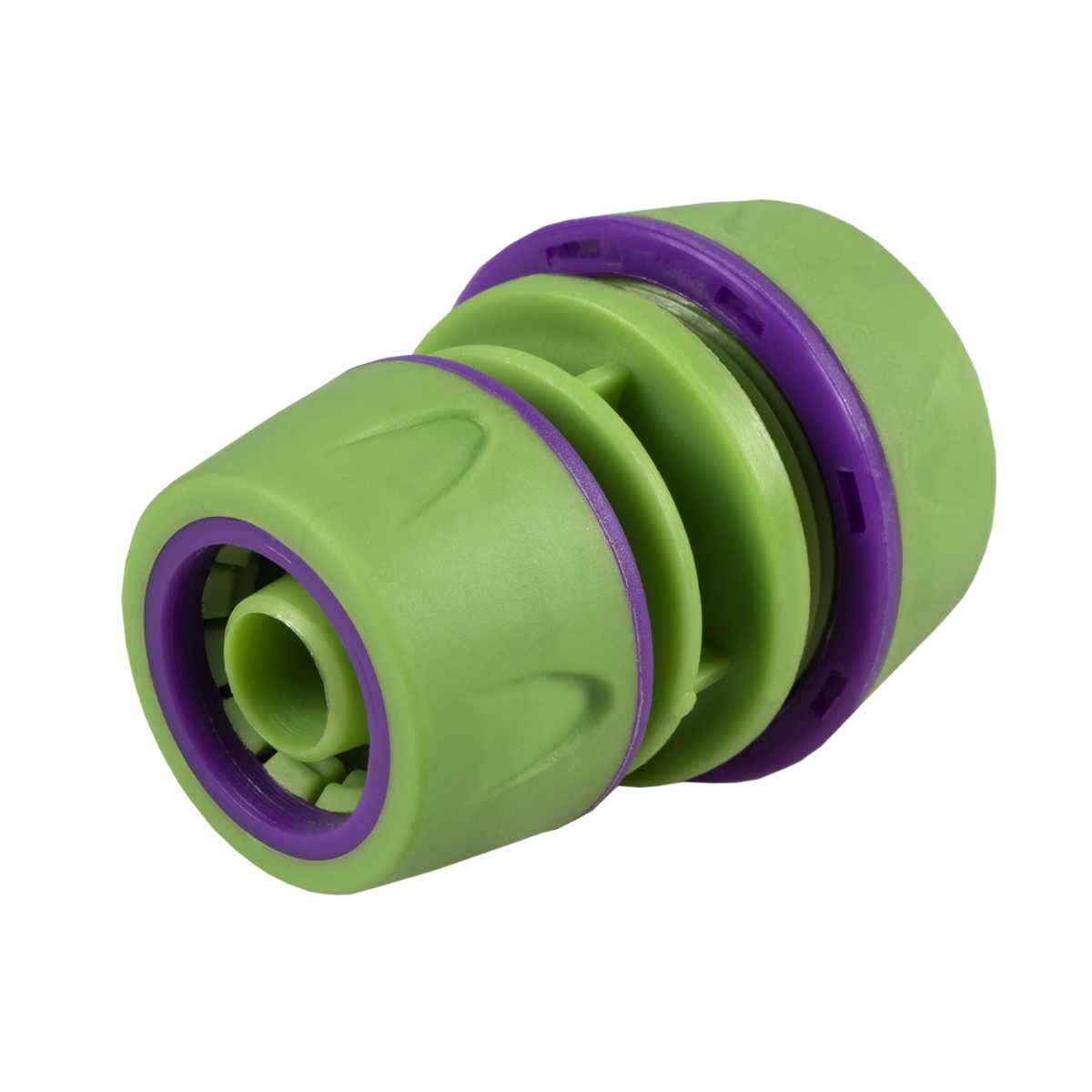 Муфта для шлангов 1/2" - 3/4"  пластм. с резин. покрытием (20/200) "don gazon" 096-5708e