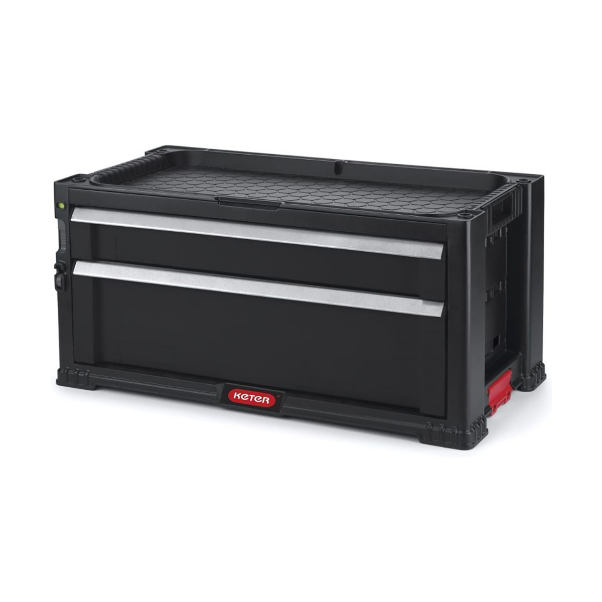Органайзер для инструмента "drawers tool chest" 56*28*26 см, 2 выдвижн. ящика (черный) "keter"