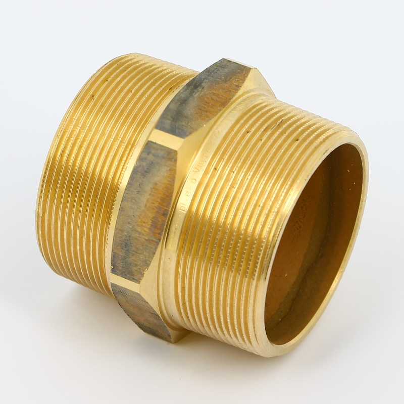 Ниппель резьбовой (НР) 2"1/2 бронза VIEGA (321741)