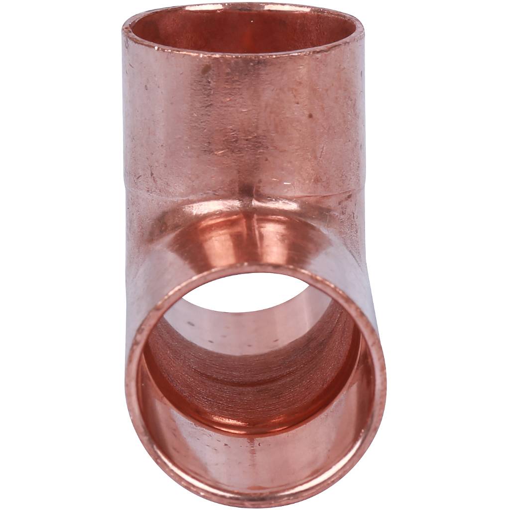 Тройник 18 мм медный равнопроходной под пайку SANHA 1513018