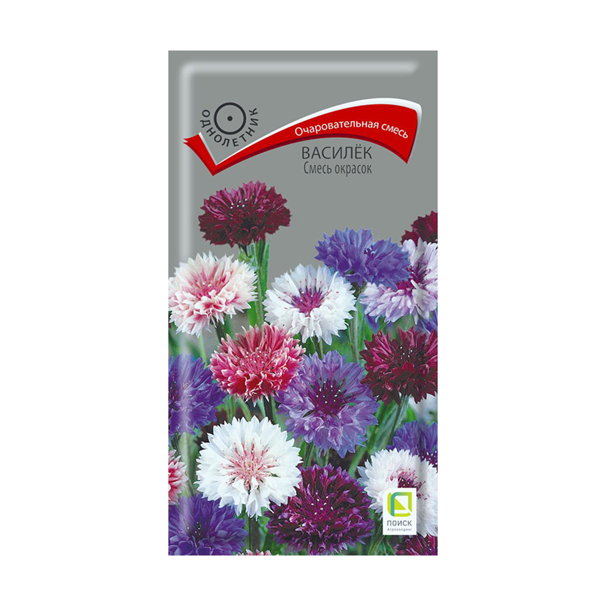 Семена цветов василек, смесь окрасок 1 г  ("1) (10/100) "поиск"