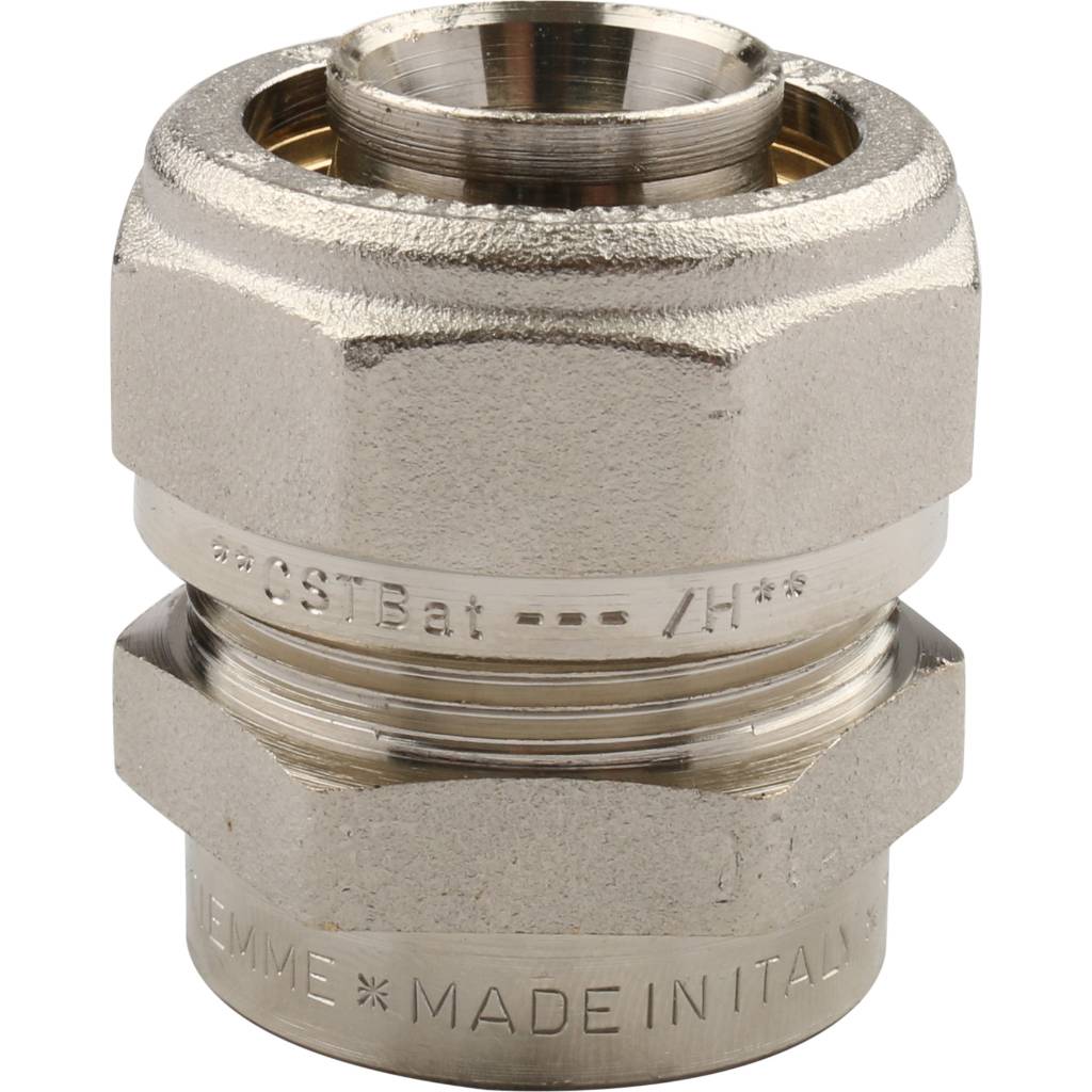 Обжимная муфта ВР 26 х 3/4" TIEMME для металлопластиковых труб