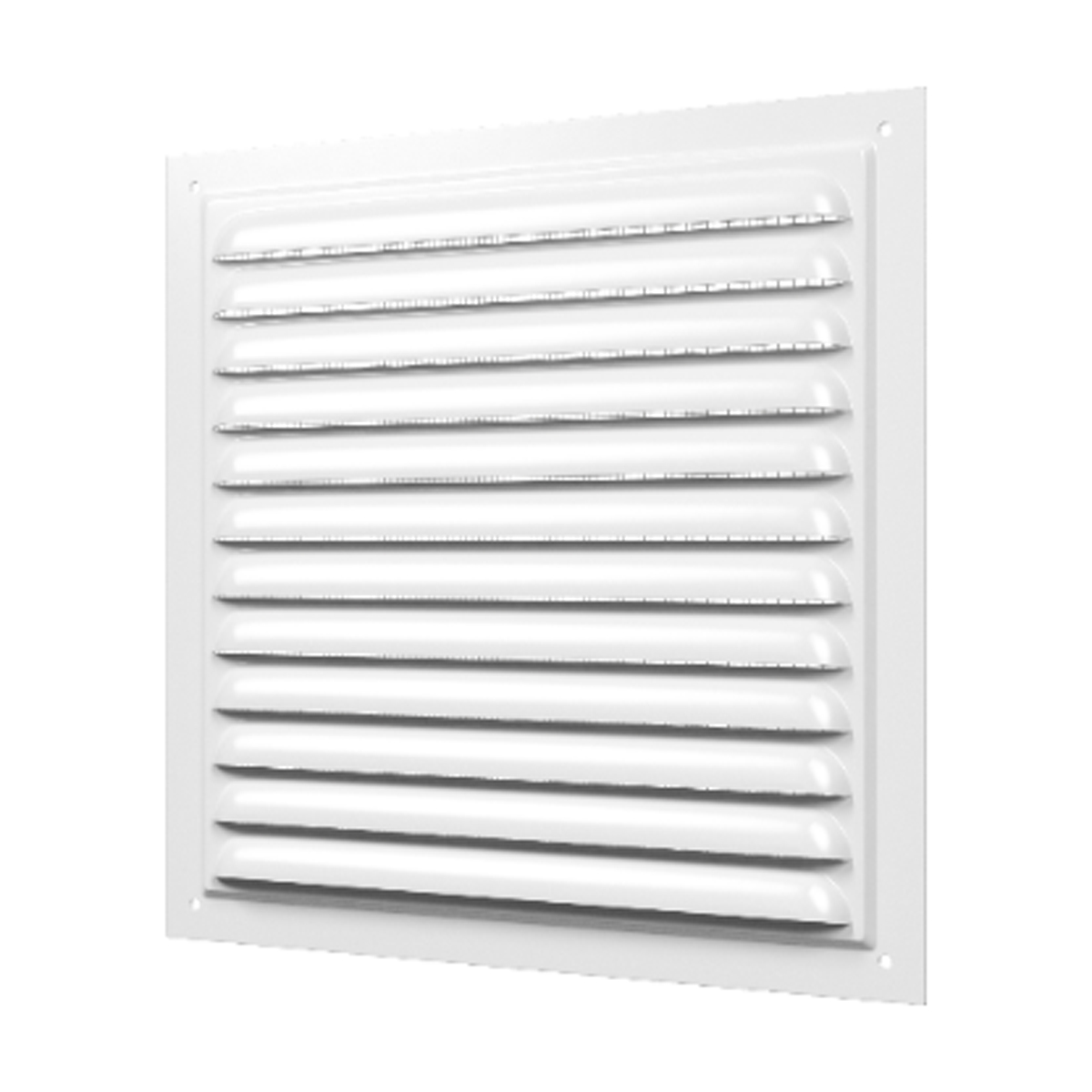 Решетка вентиляц. 150х150 мм алюмин. + полимер. эмаль (1/80) "эра"  1515мэ al