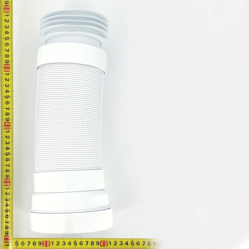 Труба McALPINE гофрированная L=330-850 мм, вход 97-107 мм, выход внутрь 110 мм трубы