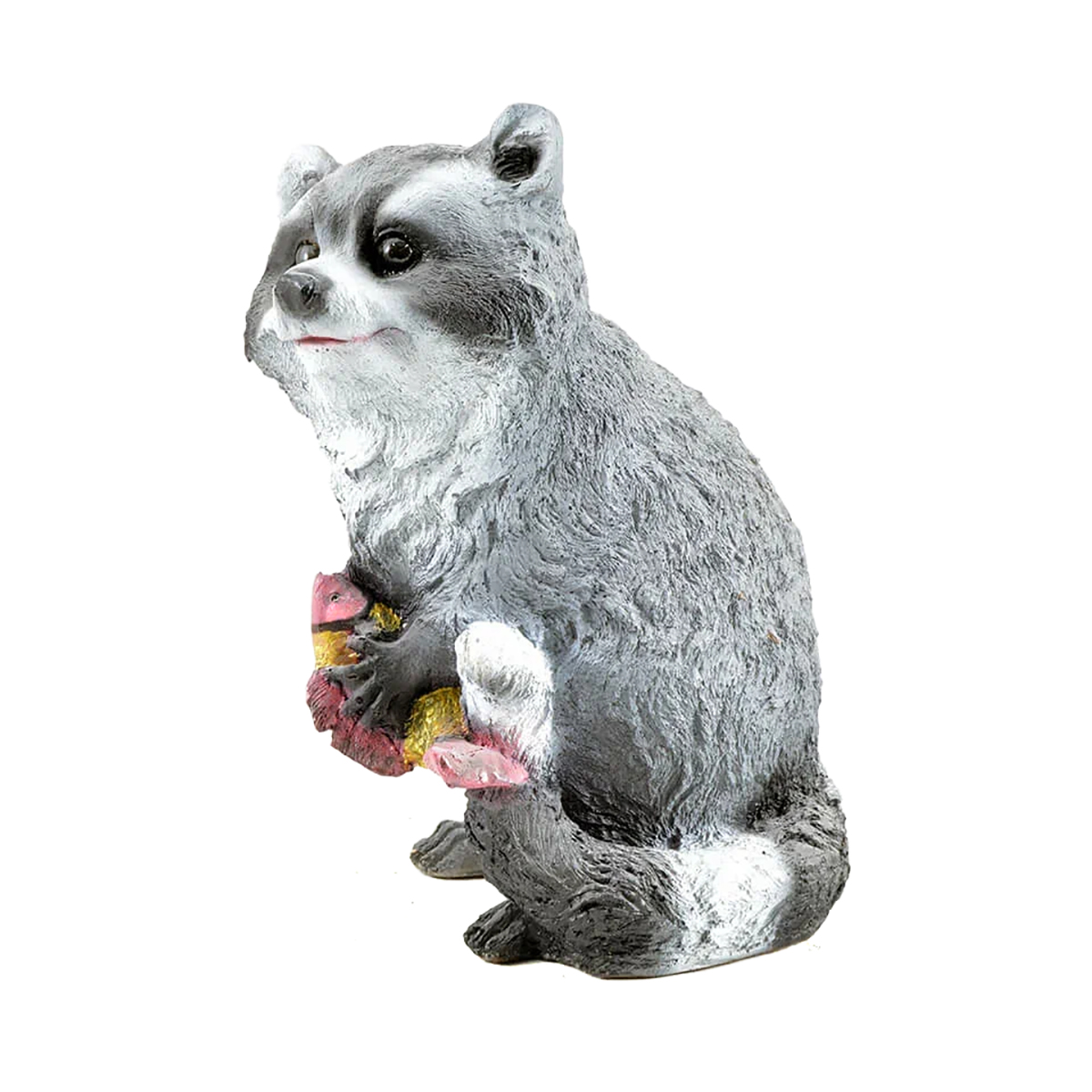 Фигурка садовая "енот с рыбкой" (1/5) "сказка" jng035