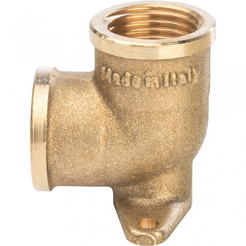 Водорозетка одинарная ВР 1/2" латунь STOUT