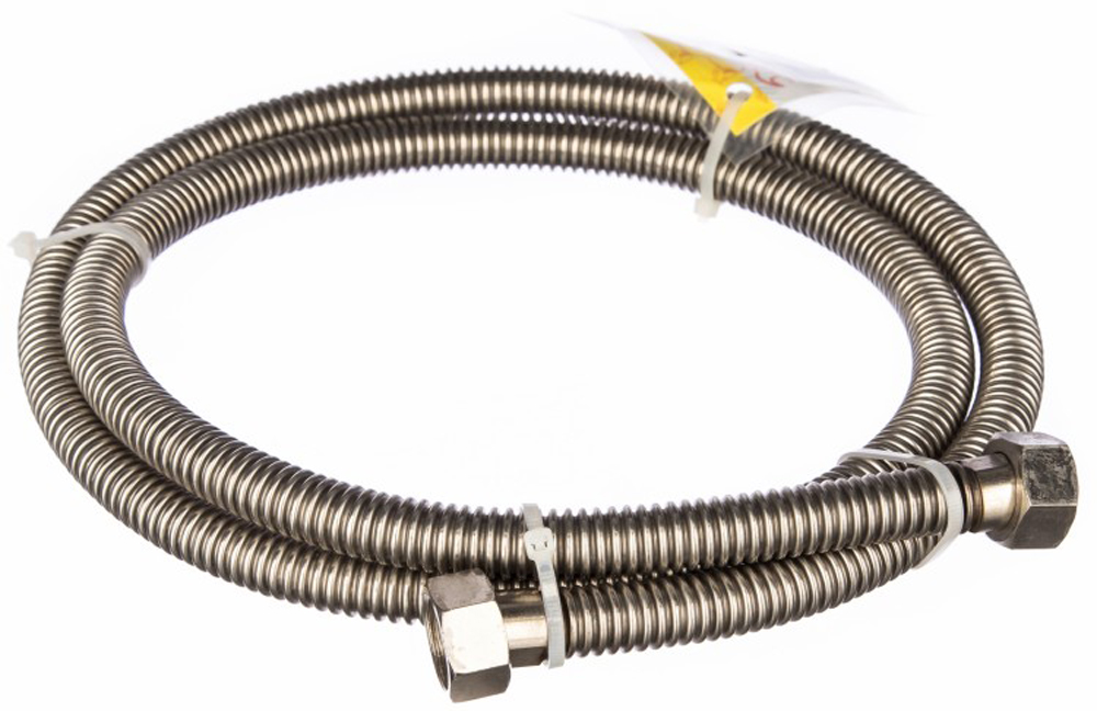 Подводка сильфонная для газа 1/2" 500 см гайка-гайка  (1/20) "elka"