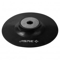 Тарелка опорная ЗУБР МАСТЕР резиновая для УШМ под круг фибровый, d 125 мм, М14, 35773-125