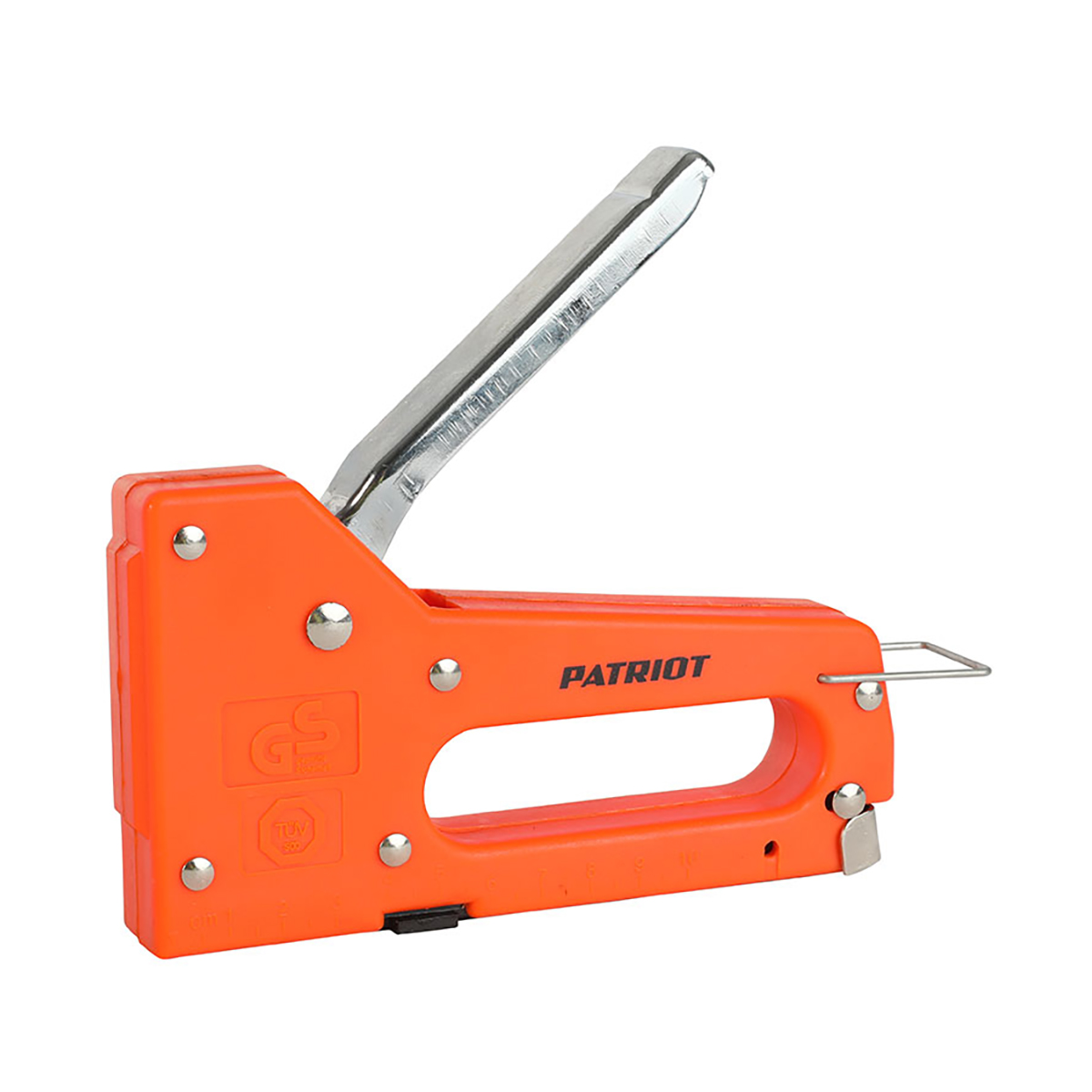 Пистолет скобозабивной spq-113 для скоб (тип 53) + скобы 100 шт. (1/10) "patriot" 350007504