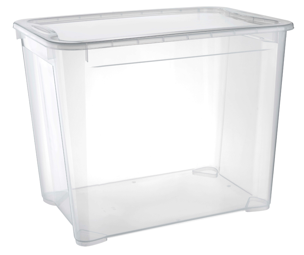 Ящик универс. "кристалл xl" 555*390*435 мм (бесцветн.) (1/5) "бытпласт"