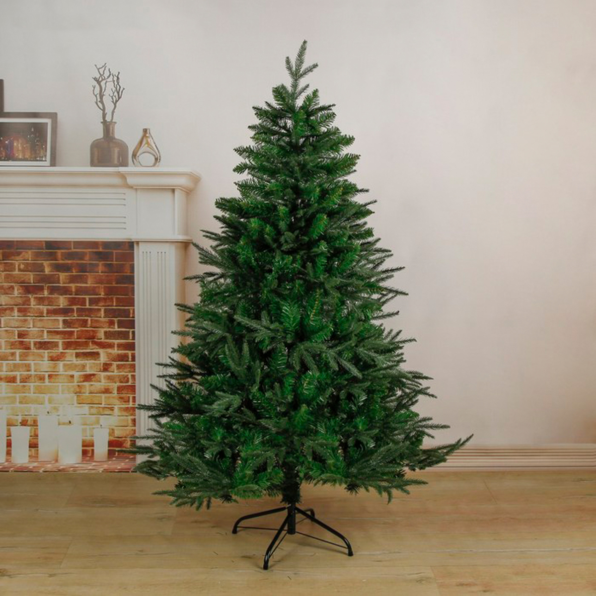 Ель декор. "королевская" 150 см, 445 веток (зеленая) "зимнее волшебство" 185437