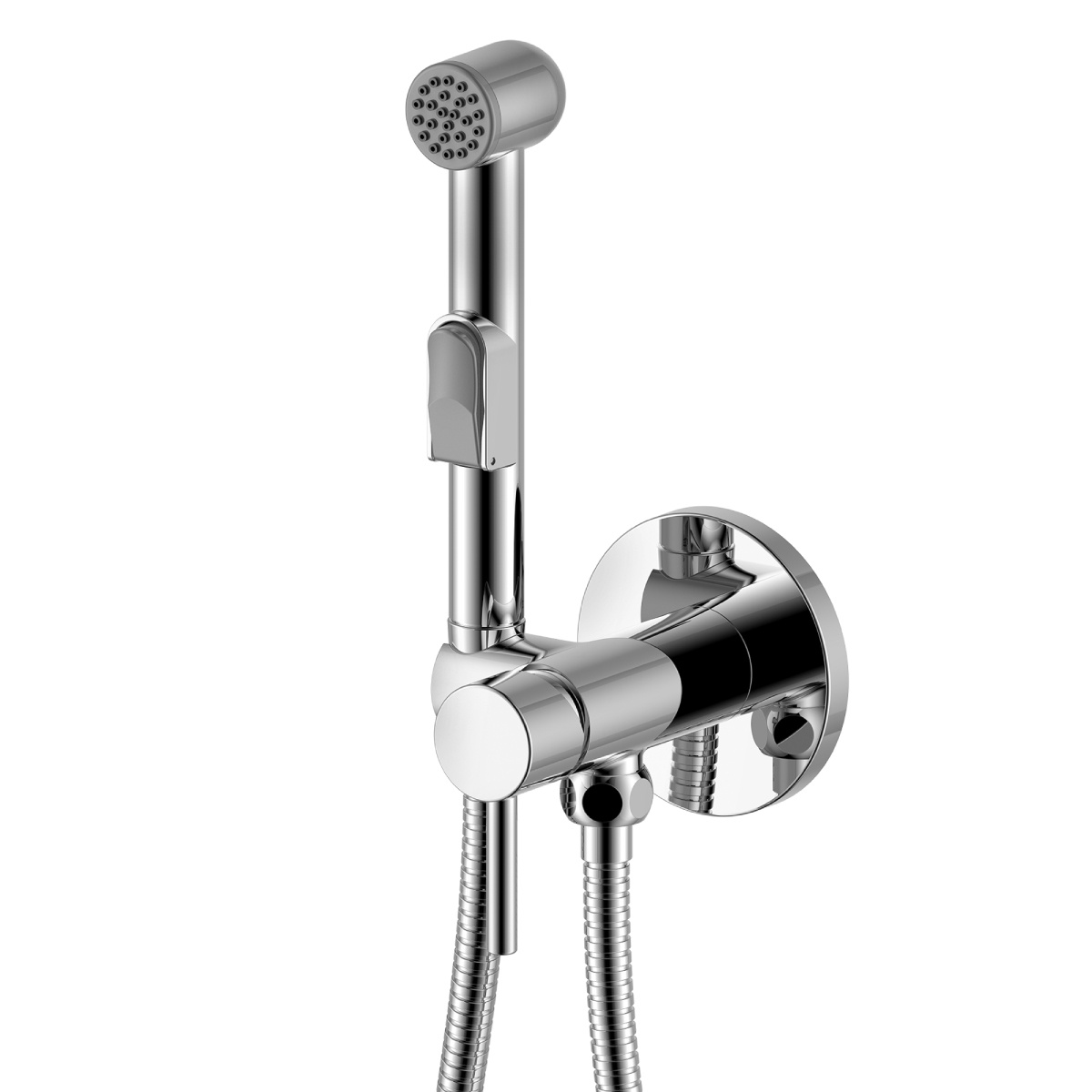 Смеситель с гигиеническим душем  x25-51 (встраиваемый) (1/12) "rossinka"