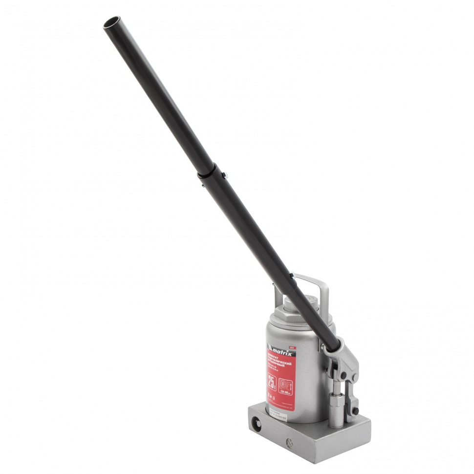 Домкрат гидравлический бутылочный, 25 т, высота подъема 230-360 мм Matrix (50733)