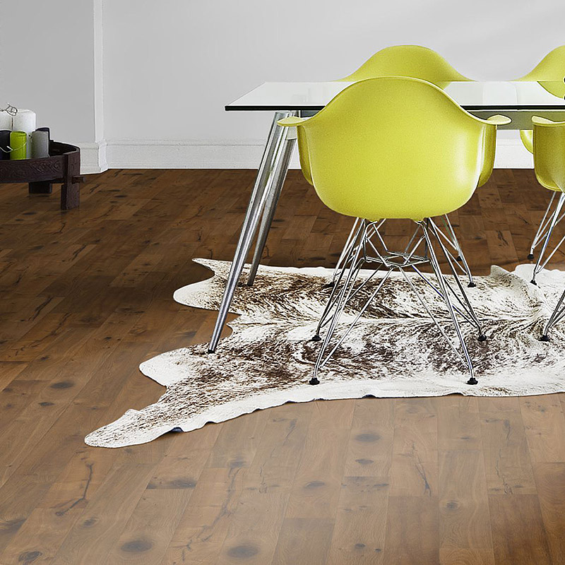 Паркетная доска Kahrs Spirit Rugged (Antique) Дуб Кратер брашированный масло однополосный SPIRIT OAK CRATER 1S