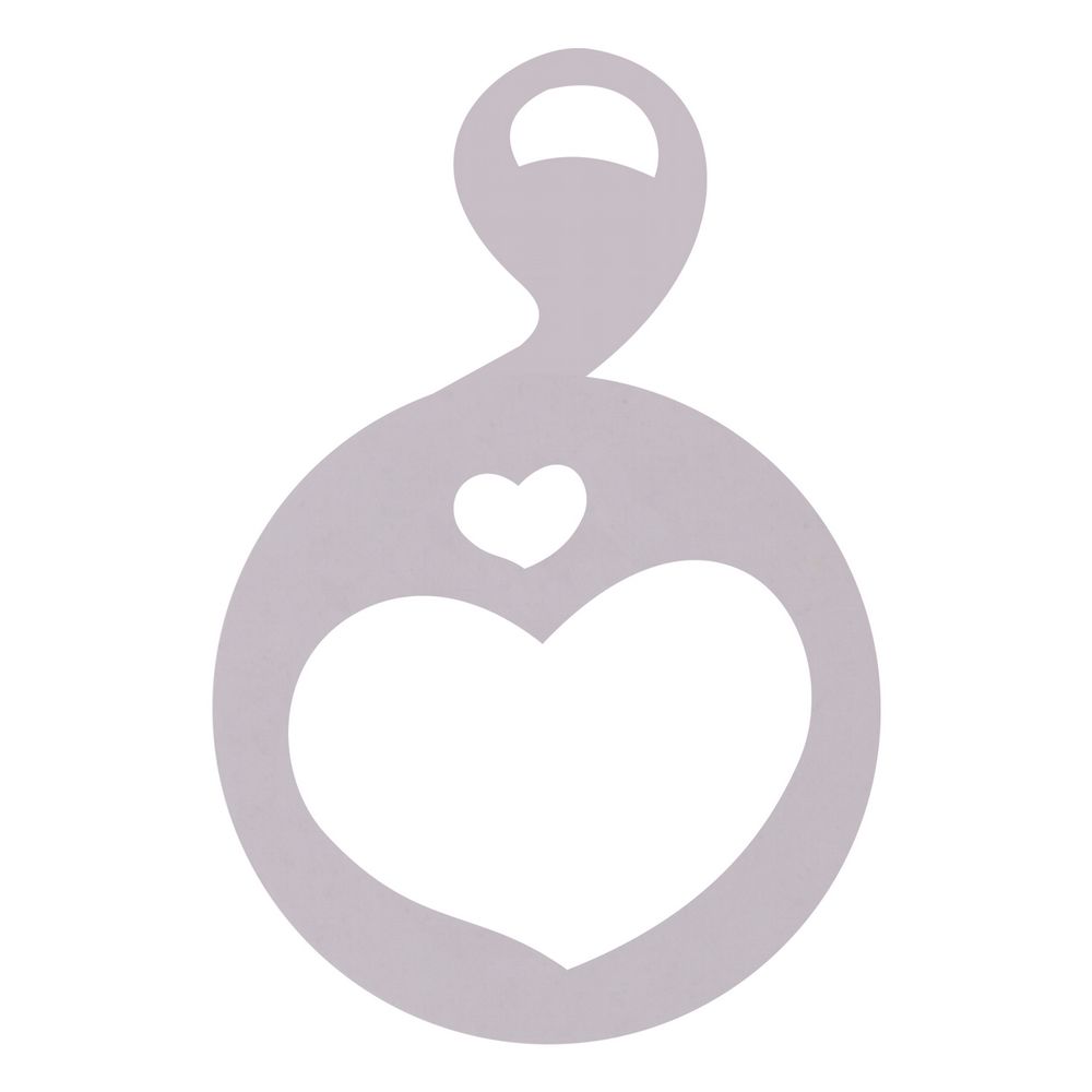 Набор декораторов для кофе 4 шт. 9*12,5 см (1/12/600) "мультидом" j11-94