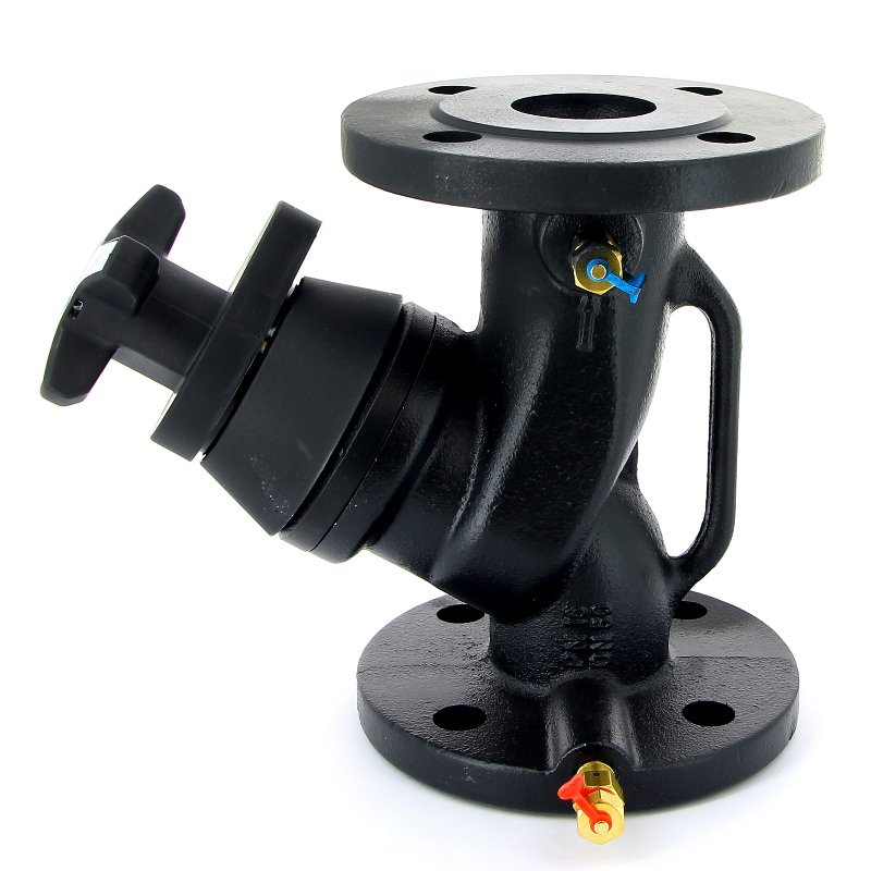 Клапан балансировочный CIMBERIO 3739В ручной DN 100 с фиксацией настройки Kvs196,8м3/час Чугун