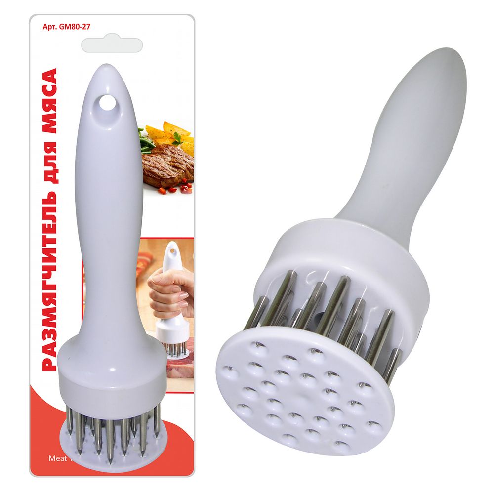 Размягчитель для мяса высота 18 см, диаметр 5 см (1/12) "мультидом" gm80-27