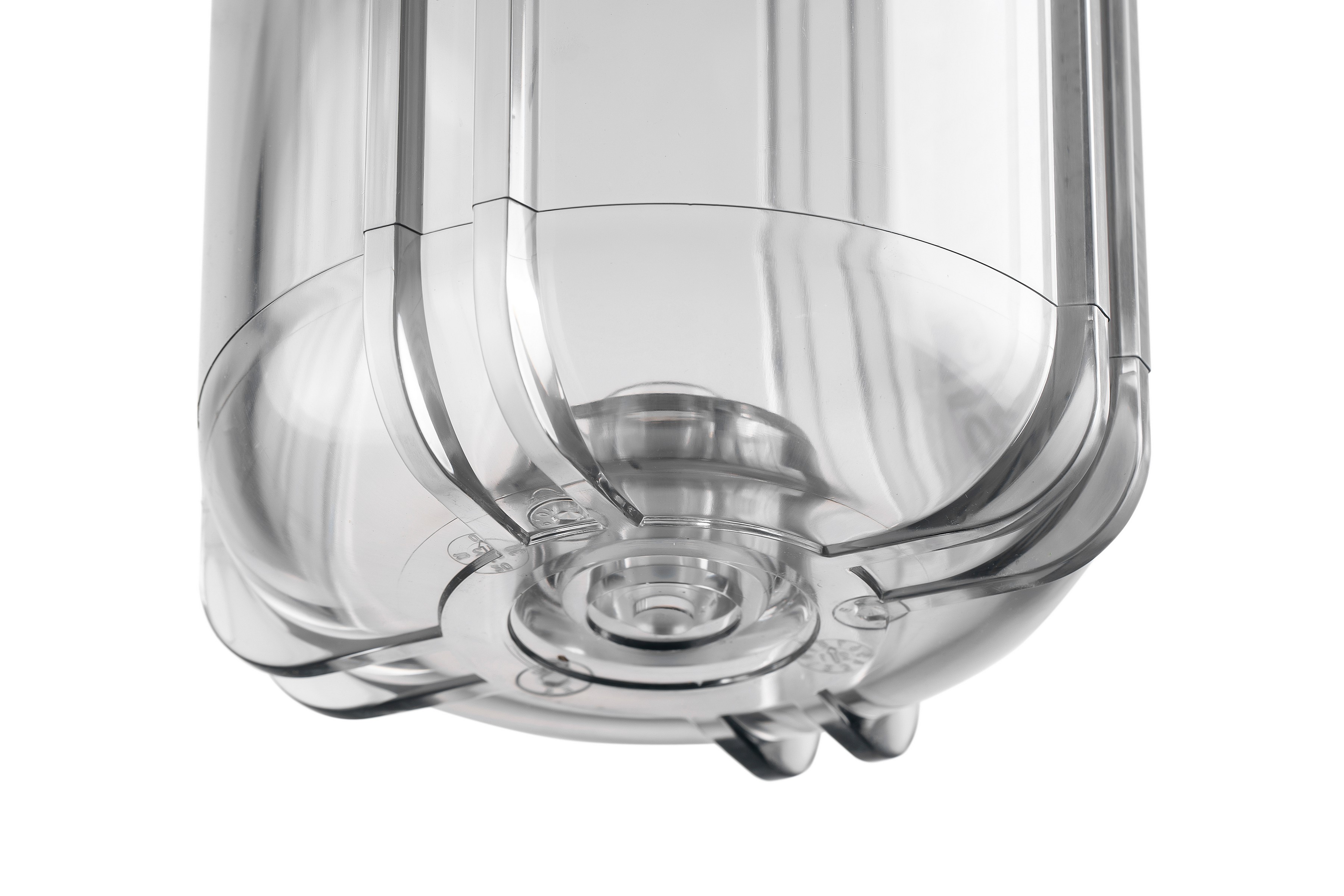 Корпус ГЕЙЗЕР 1" под картридж 10" Big Blue прозрачный, для холодной воды лат. ниппели