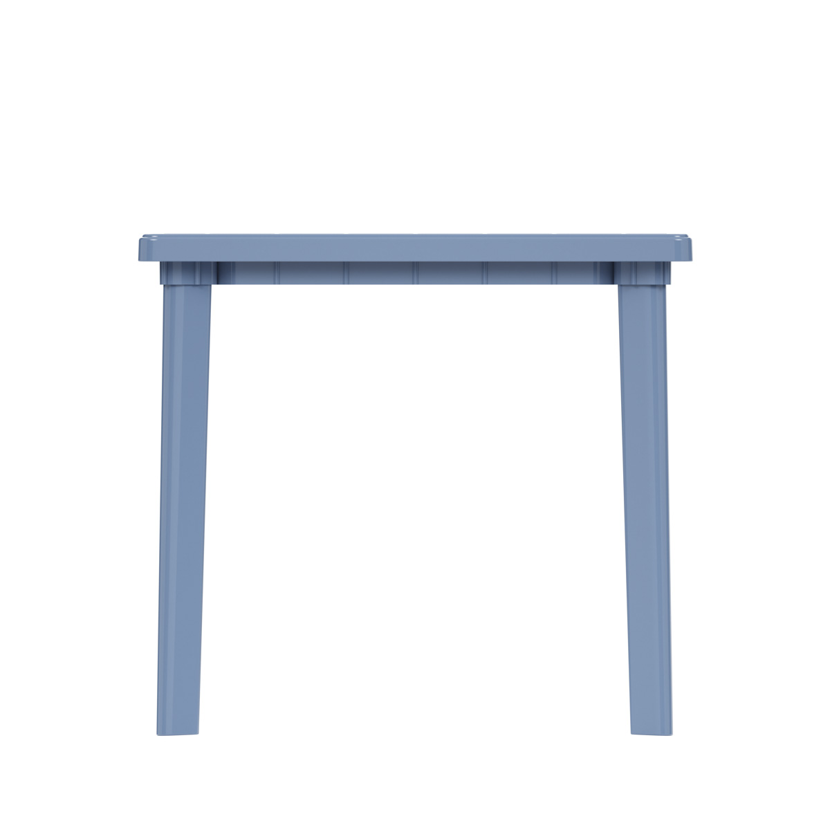 Стол пласт. квадрат. 80*80*74 см (синий) (1) "альтернатива" м2594