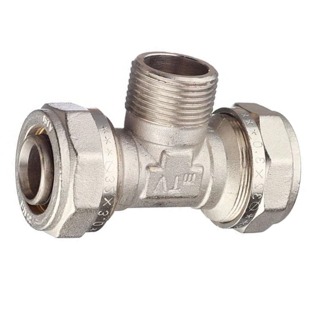 Тройник с переходом на наружную резьбу 32 мм х 1 1/4" VALTEC