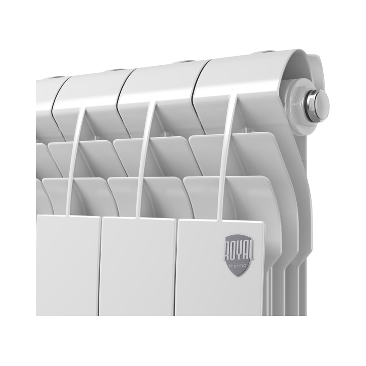 Радиатор алюмин. "biliner alum 500" 10 секций (1) "royal thermo"