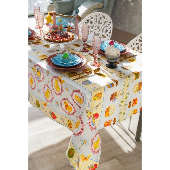 Скатерть "доляна" пасха 180*144 см (1/20) 3042071
