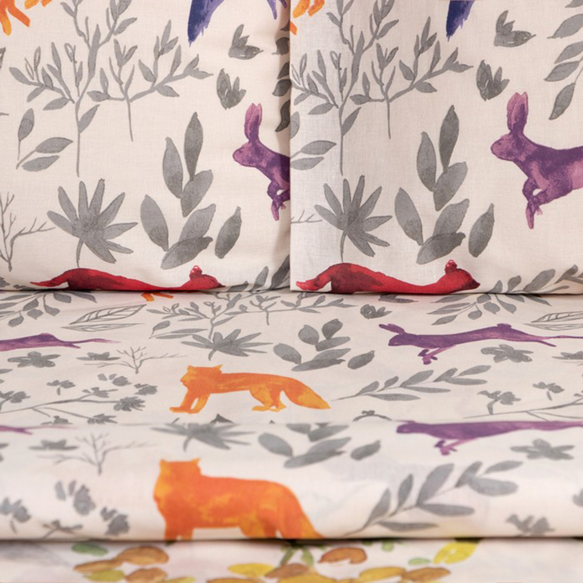 Постельное белье "этель" animals 2 сп. (поплин) (1) 9129928