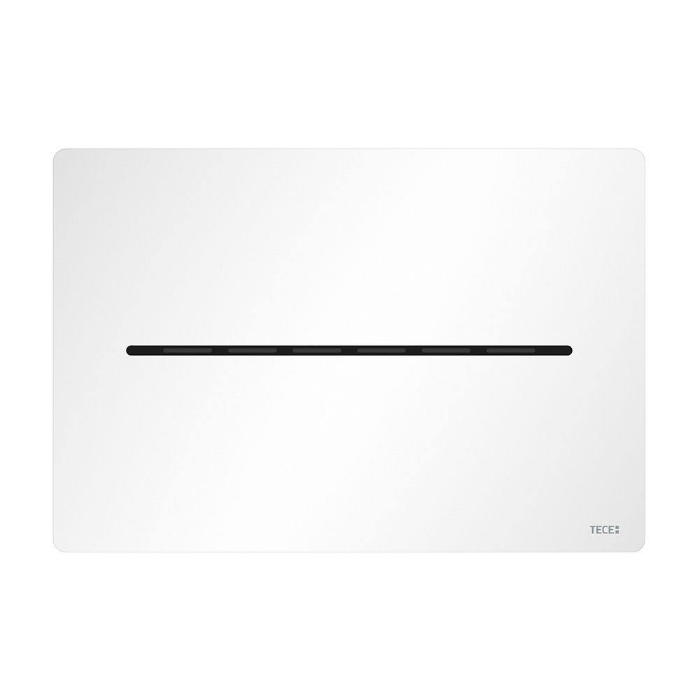 Металлическая панель смыва TECEsolid бесконт. белый мат для инсталляции унитаза 220 x 150 x 6 мм