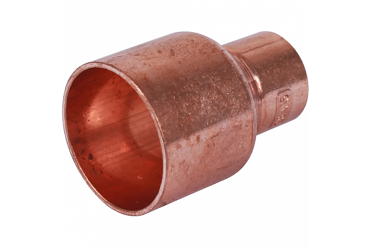 Муфта 28х15 переходная двухраструбная медная SANHA под пайку 152402815