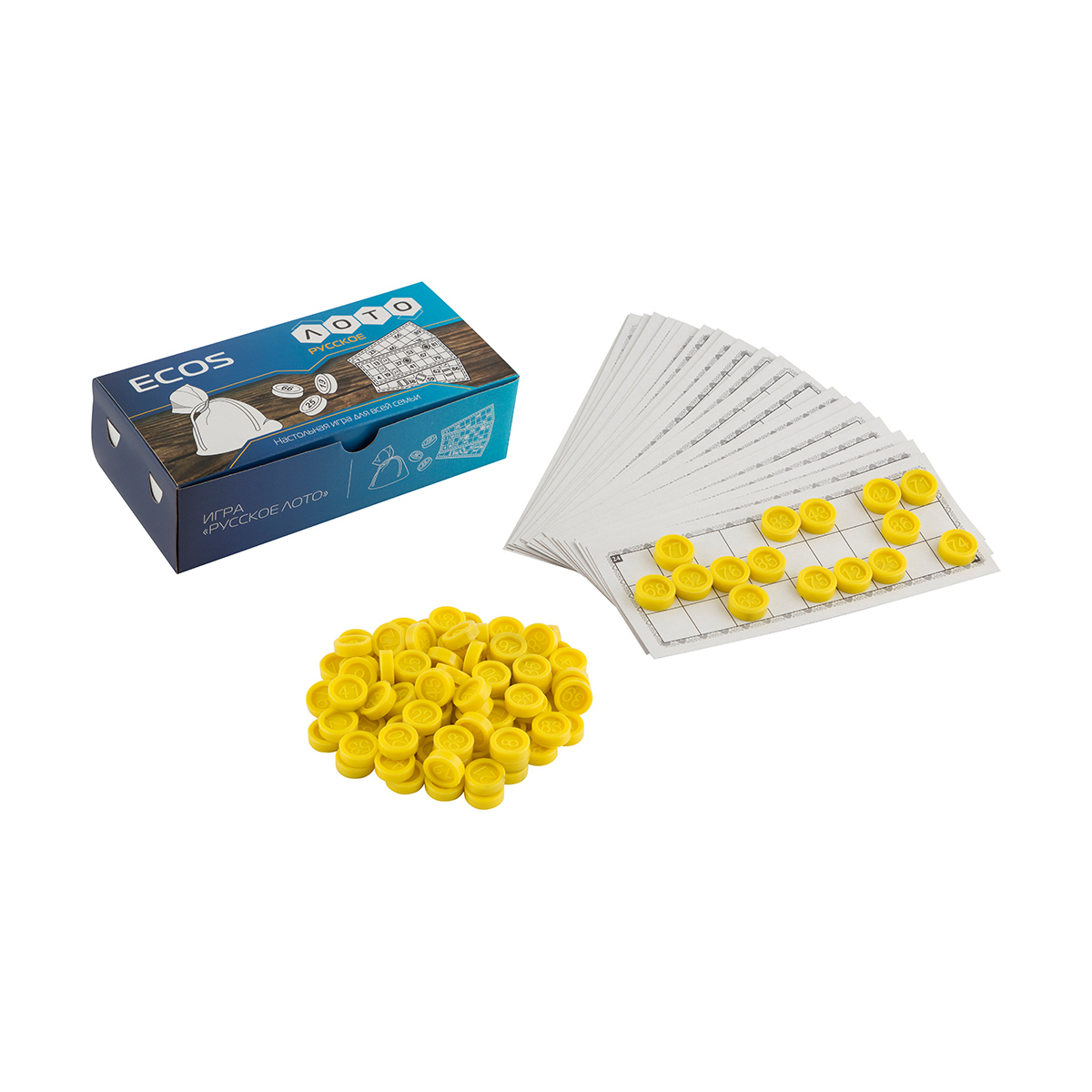 Игра настольная лото (1/30) "ecos"