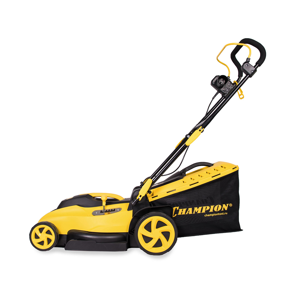 Газонокосилка электрич. em3815  1,6 квт, 45 л (1) "champion"