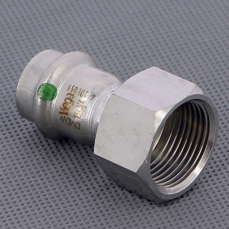 Муфта пресс-В 18х3/4" нержавеющая сталь Sanpress Inox VIEGA