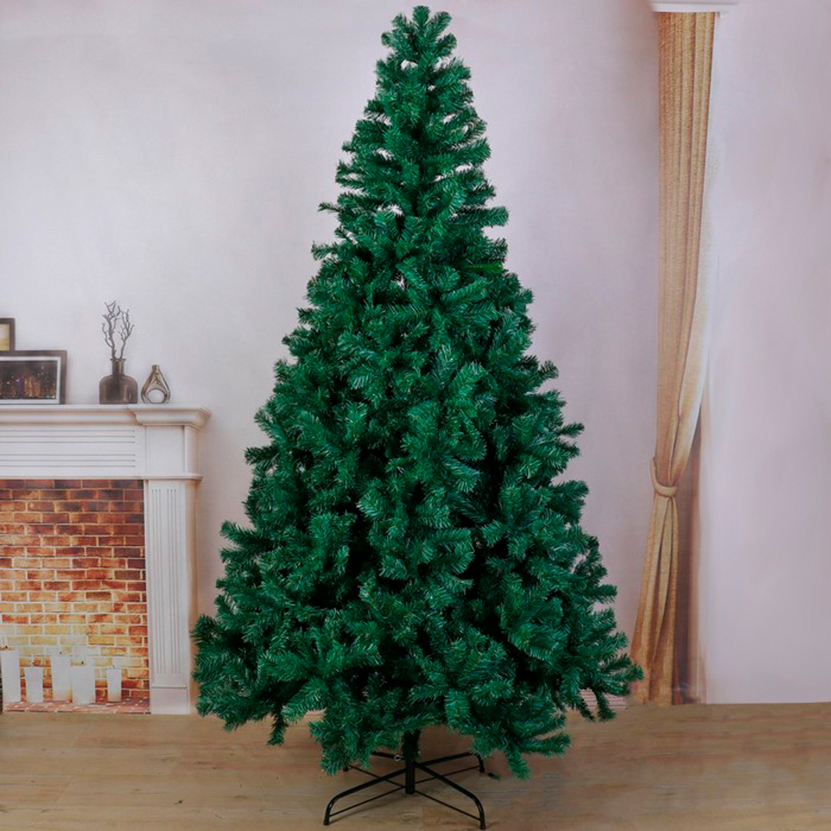 Ель голубая декор. 240 см, 1584 ветки "зимнее волшебство" 703957