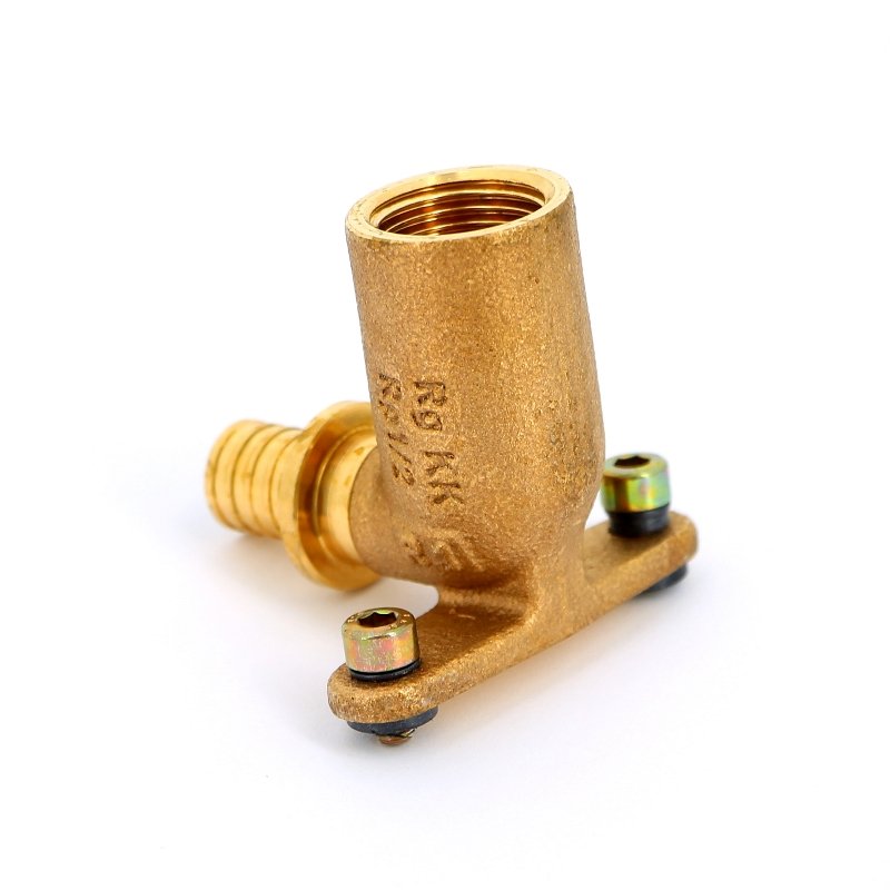 Водорозетка надвижная 16-Rp 1/2" REHAU RX длин. (бронза)