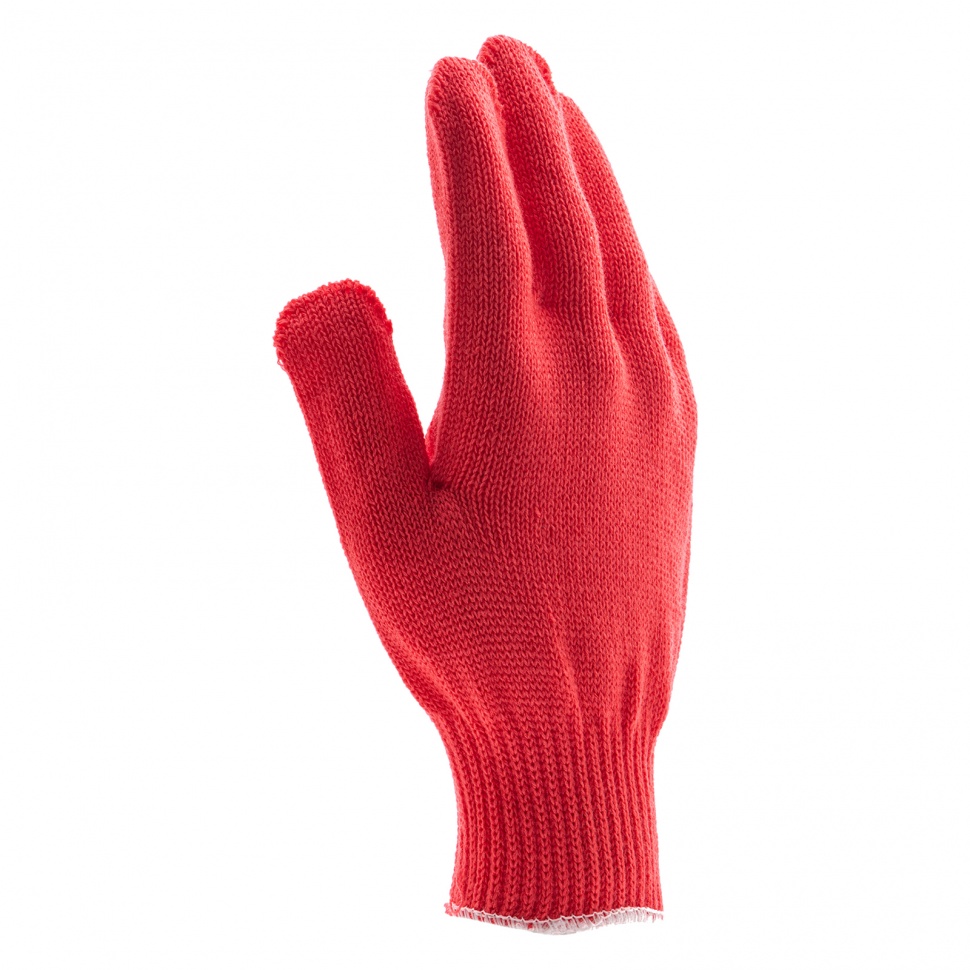 Перчатки трикотажные, акрил, коралл, оверлок Сибртех (68658)