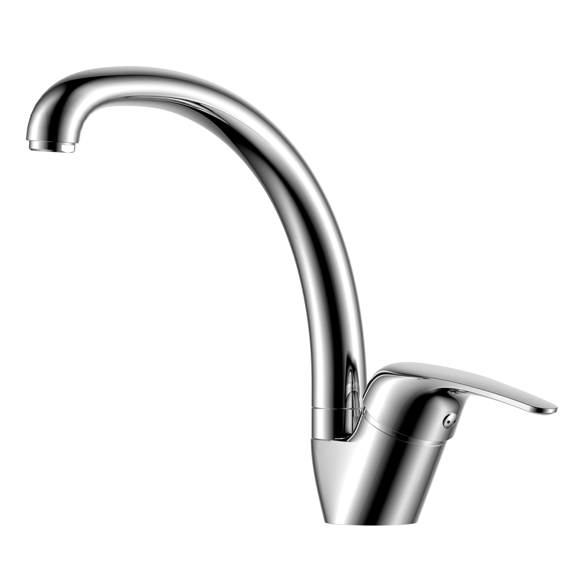 Смеситель для кухни  y40-23  высокий поворотн. излив (1/12) "rossinka"