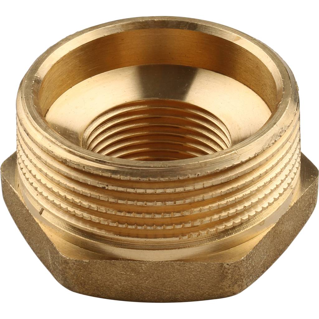 Футорка редукционная НВ 2" x 1"1/2 латунь TIEMME