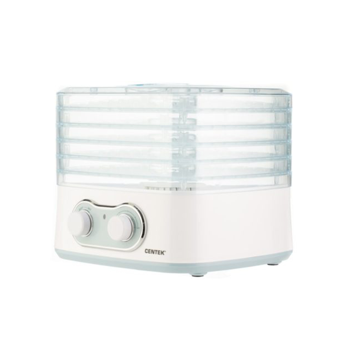 Сушилка электрич. для продуктов ct-1659 white (5 поддонов) 270 вт (1/8) "centek"
