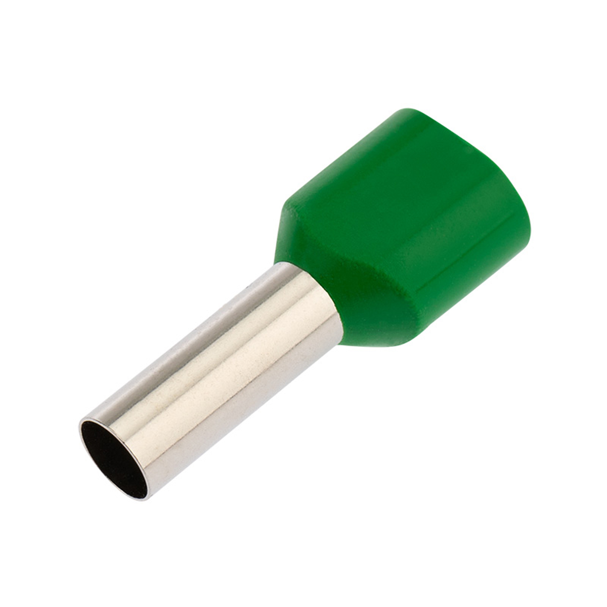 Наконечники штыревые втулочные изолир. ншви(2) 6.0-14 упак. 10 шт (зеленые) (1/10) "rexant"06-0412-a
