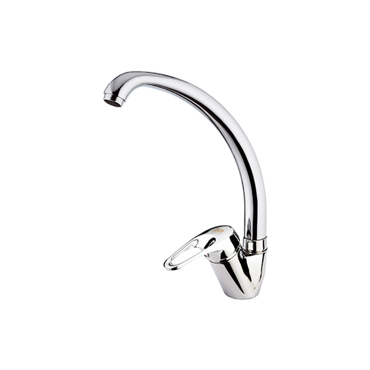 Смеситель для кухни "remix" r42 высокий поворотн. излив (1/18) "remer"