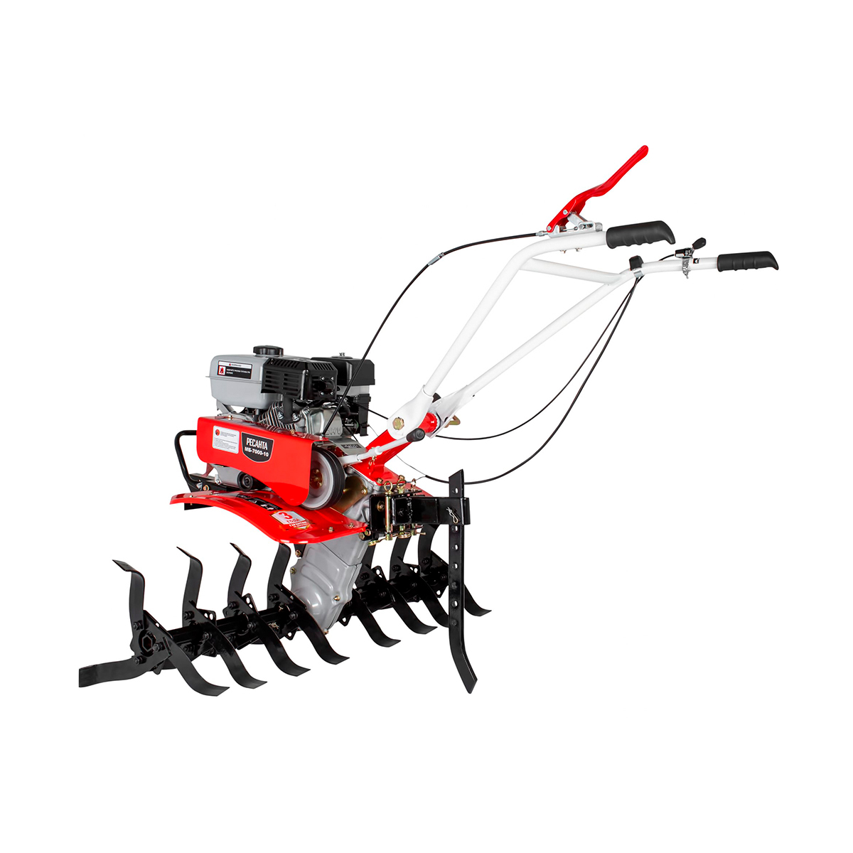 Машина сельскохозяйственная бензиновая (культиватор) мб-7000p-10 (1) "ресанта"