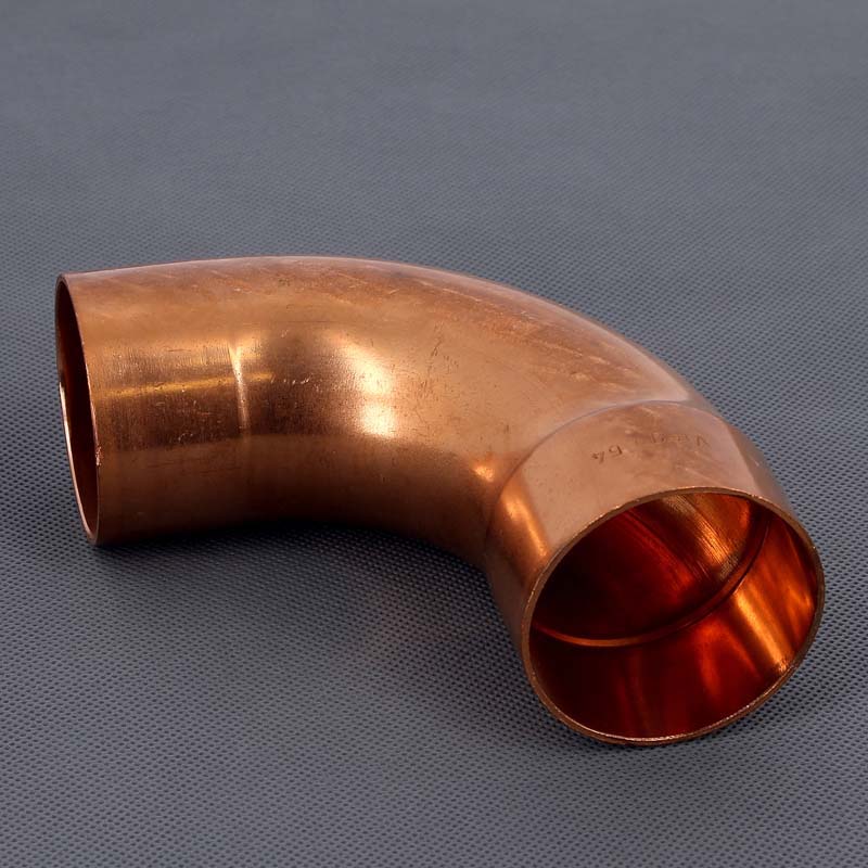 Отвод двухраструбный 90° VIEGA пайка 54 мм медный