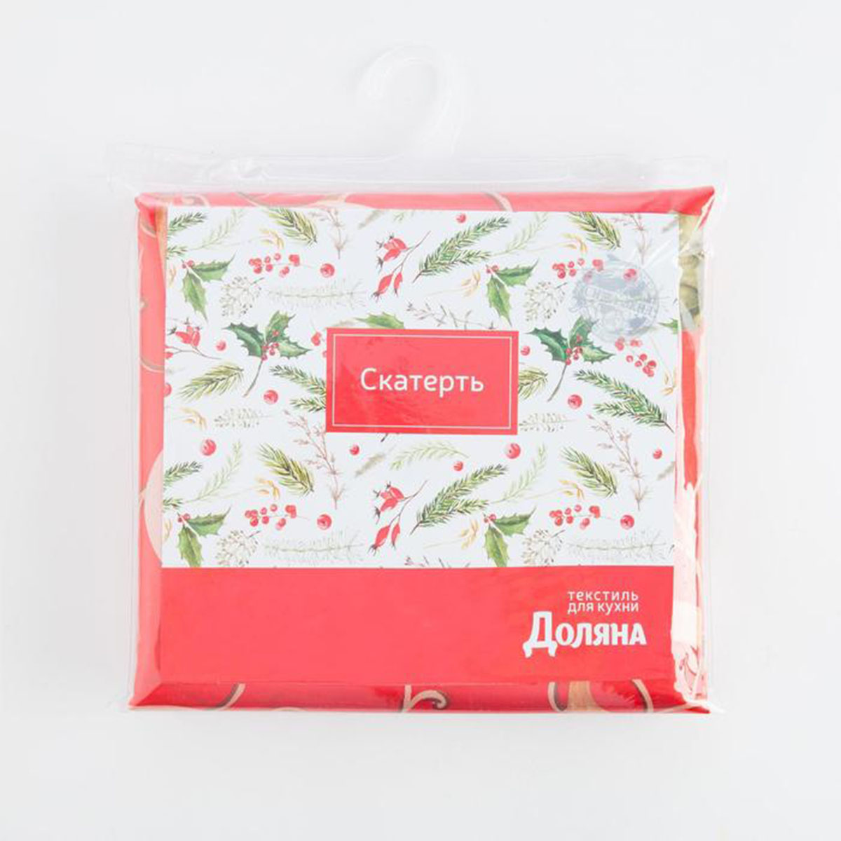 Скатерть "доляна" новогодние подарки 145*180 см (1) 7043400